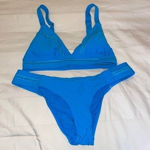 Royal blue PILYQ swim set